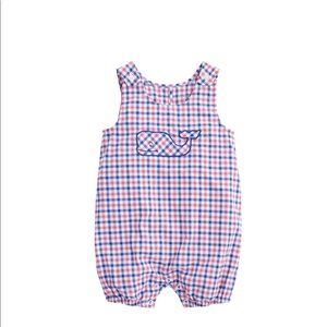 Vineyard vines baby performance gingham Jon Jon